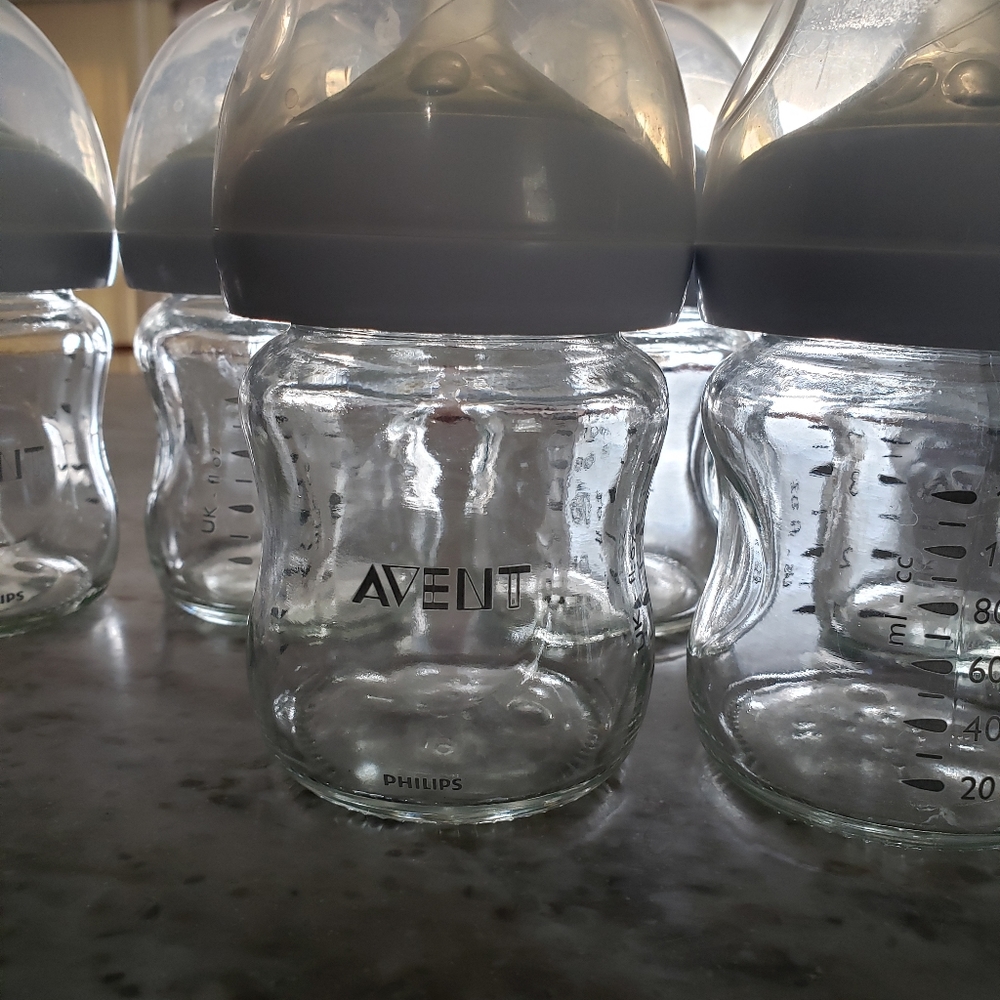 Philips Avent glass bottles